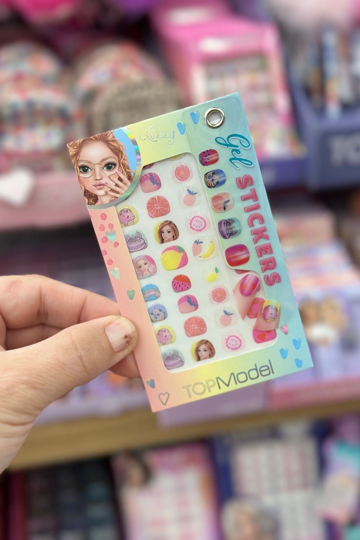 TOPModel Jel Tırnak Sticker - Lizzy - 0413494