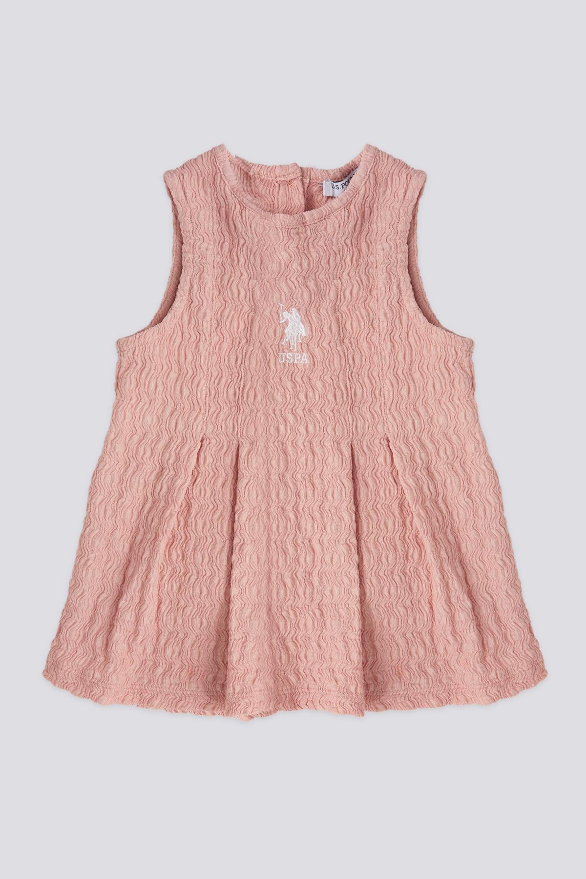 U.S. Polo Assn. Kız Bebek Elbise  - Pembe
