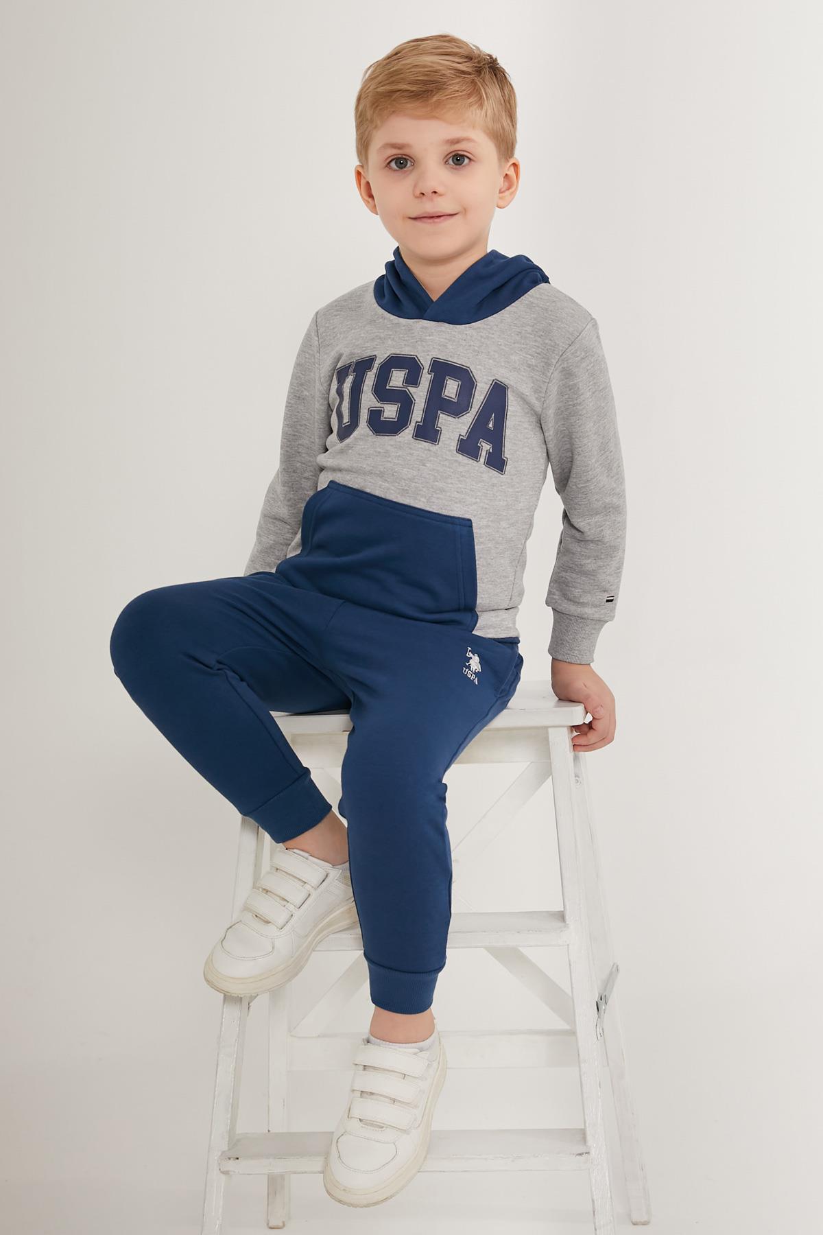 U.S. Polo Assn. Erkek Çocuk Kapşonlu Takım