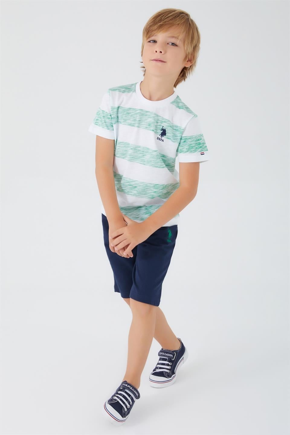 U.S. Polo Assn. Erkek Çocuk Şortlu Takım