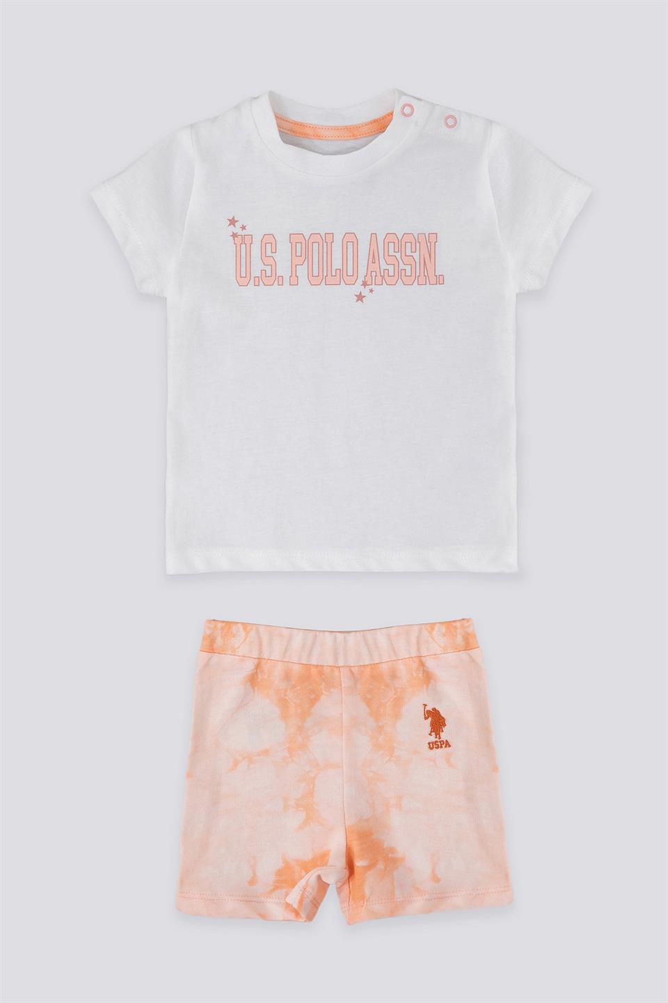 U.S. Polo Assn. Kız Bebek 2'li Takım