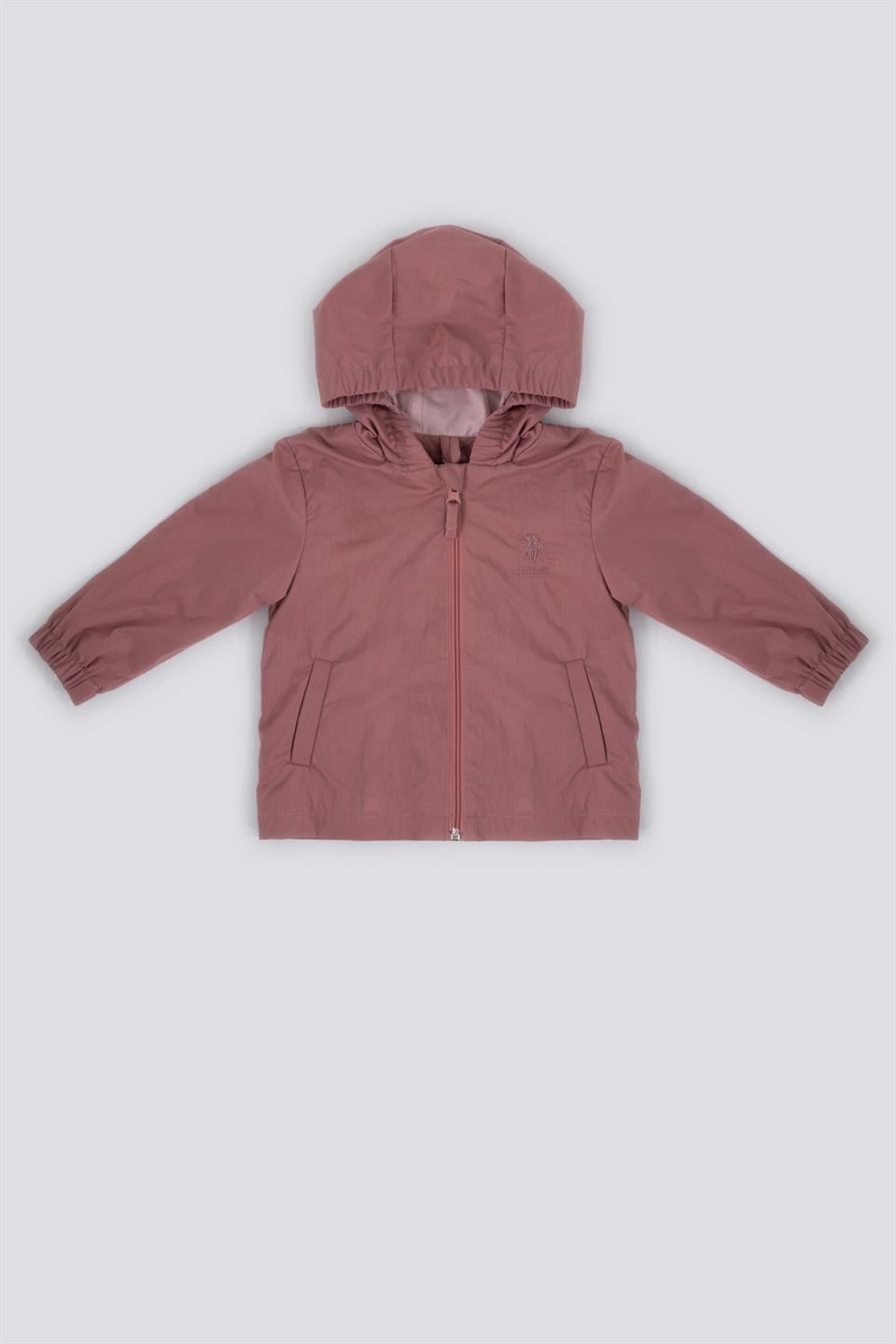 U.S. Polo Assn. Kız Bebek Yağmurluk