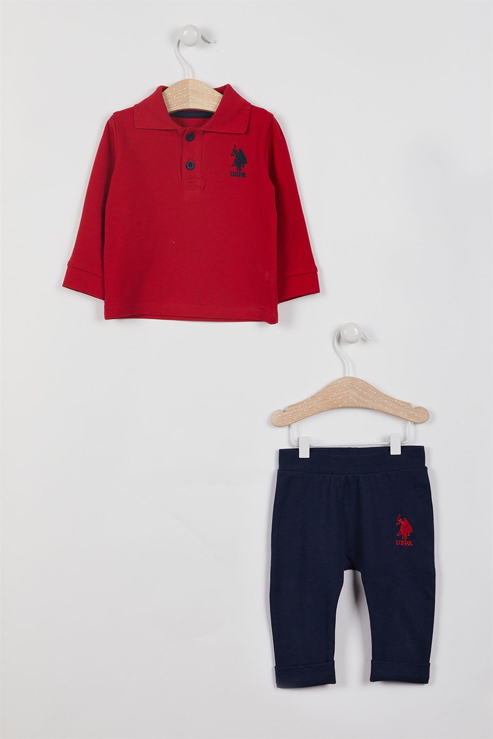 U.S. POLO ASSN. Lacoste Yaka Tshırtlı Takım