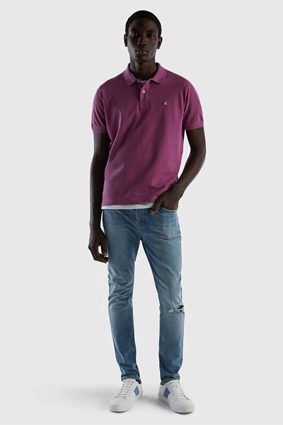 United Colors of Benetton Erkek Regular Fit Polo Tshirt