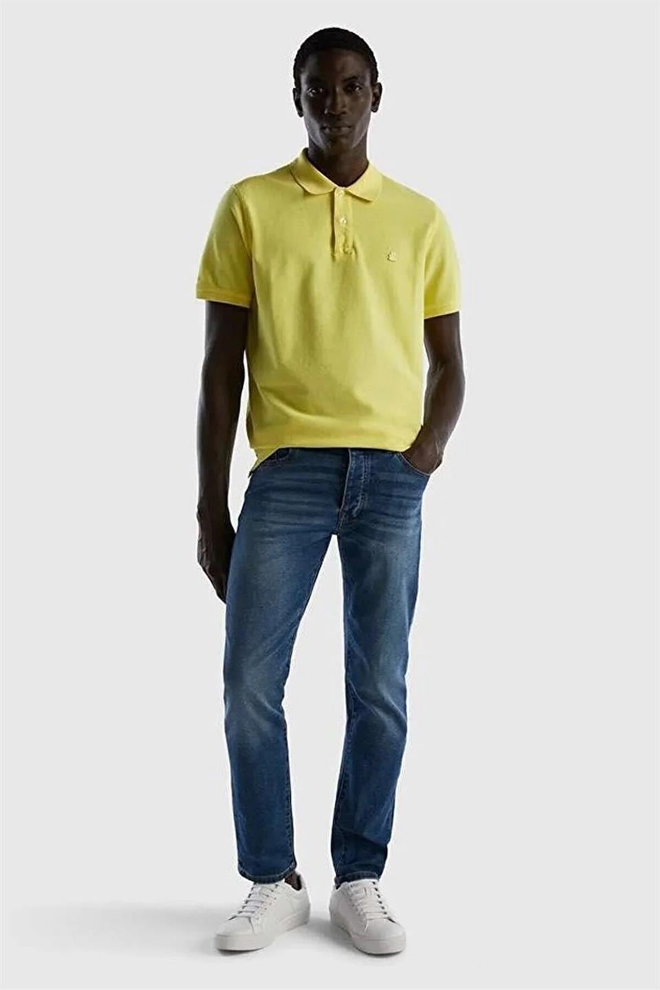 United Colors of Benetton Erkek Regular Fit Polo Tshirt