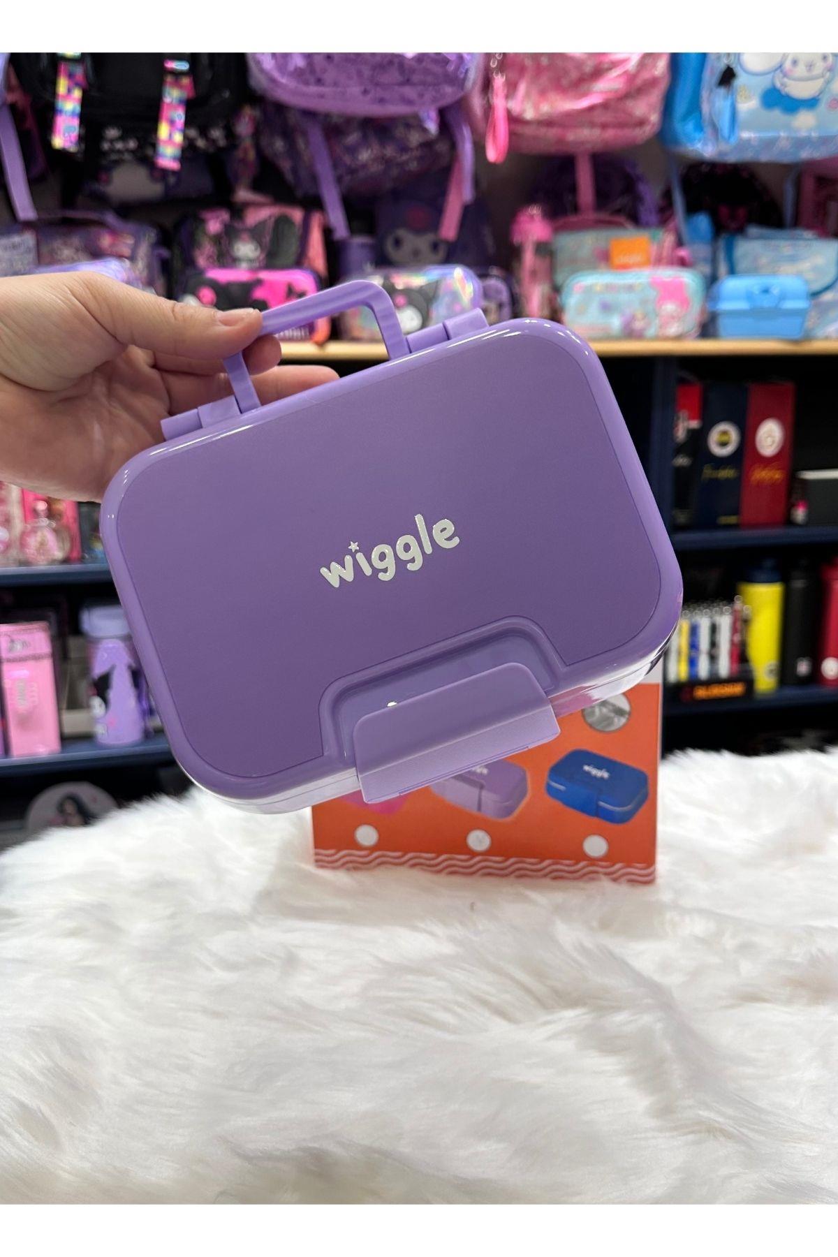 Wiggle Çelik Beslenme Kabı - Lila
