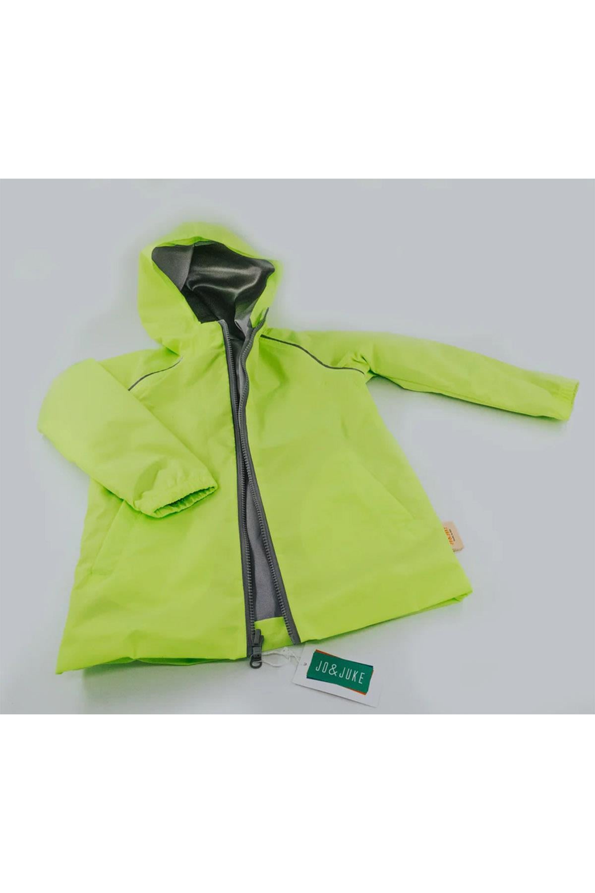 Yağmur Ceketi - Neon Yeşil