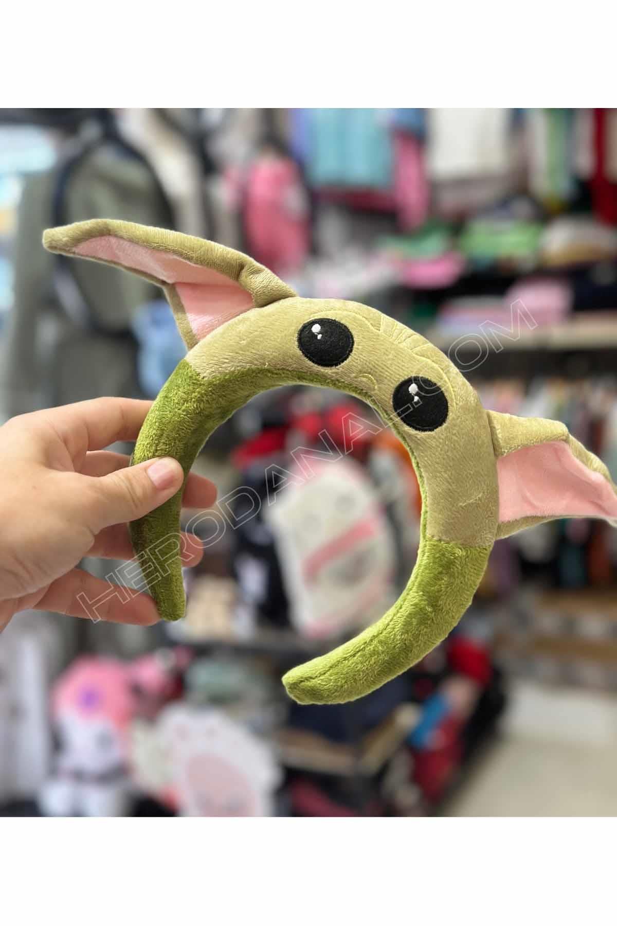 Yoda Tasarımlı Peluş Taç