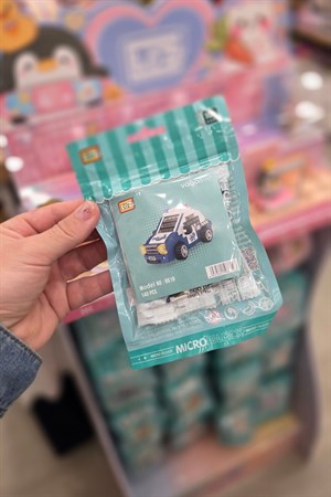 LOZ Blok Oyuncak Mini Poşet - Polis Arabası Model 8619