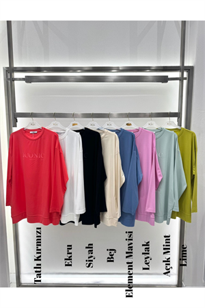 Tonaton Baskılı Basic Sweat - 8 Renk