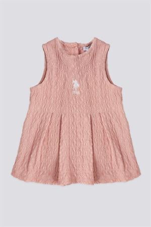 U.S. Polo Assn. Kız Bebek Elbise  - Pembe