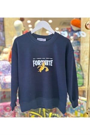 Unisex Çocuk Çift Yüz Baskılı Sweat - Model 14