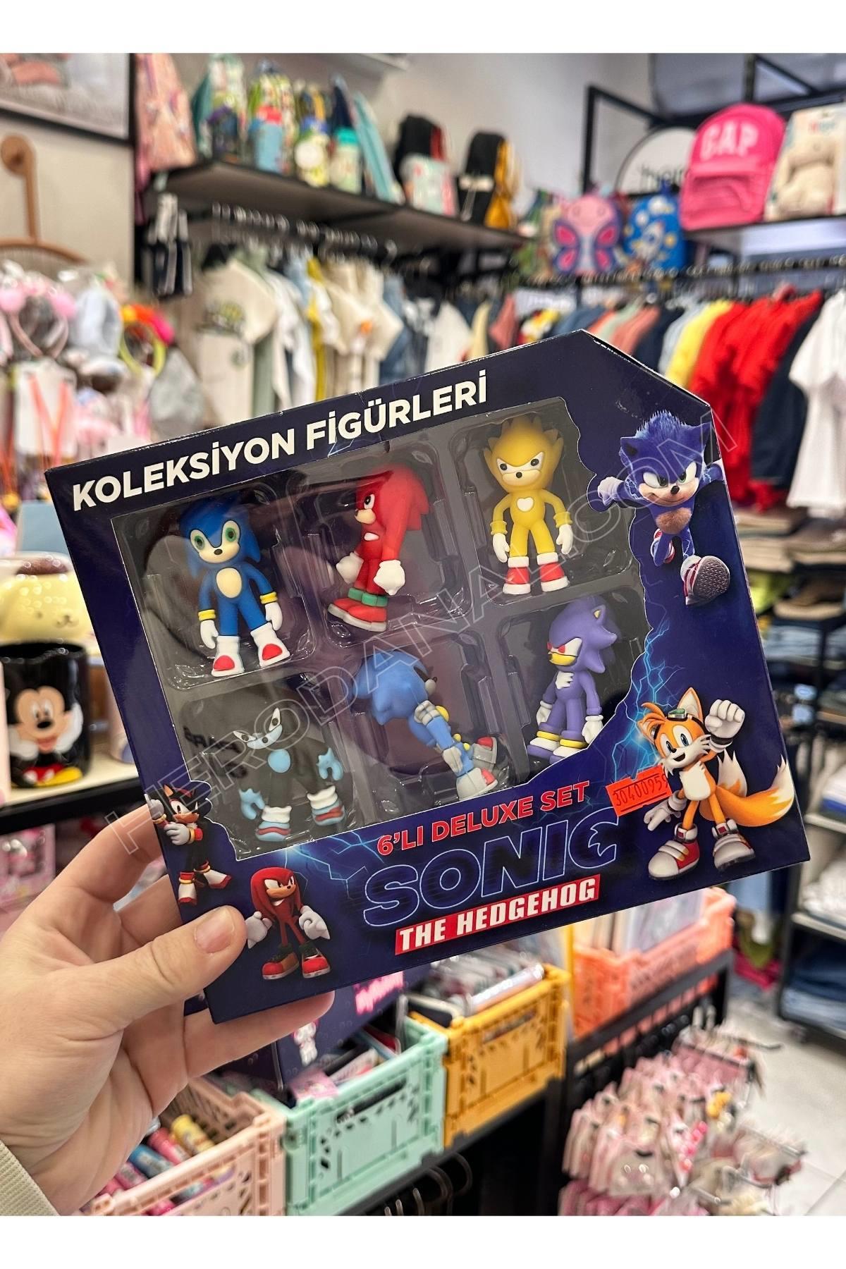 6'li Silikon Figürler Oyuncak Set - Model 2