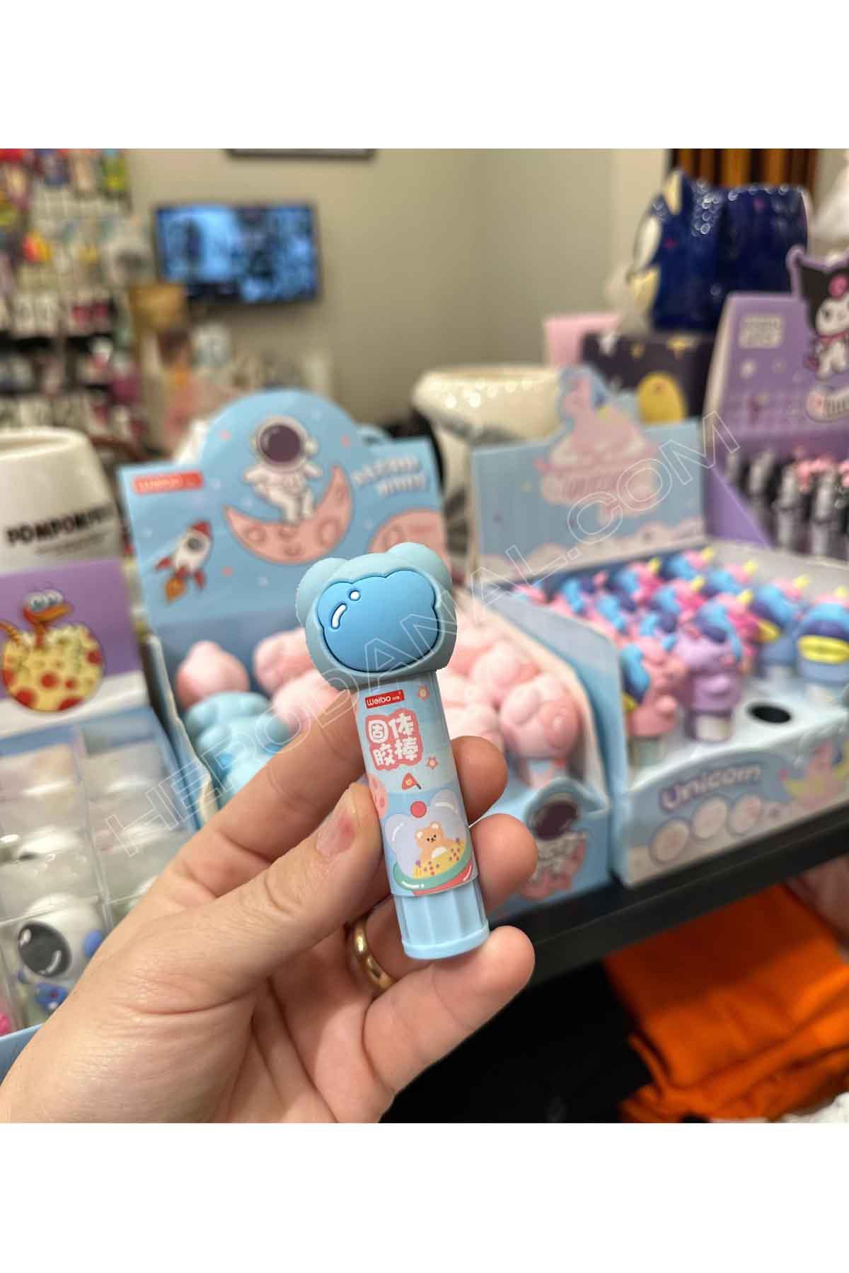 Astronot Stick Yapıştırıcı - Mavi