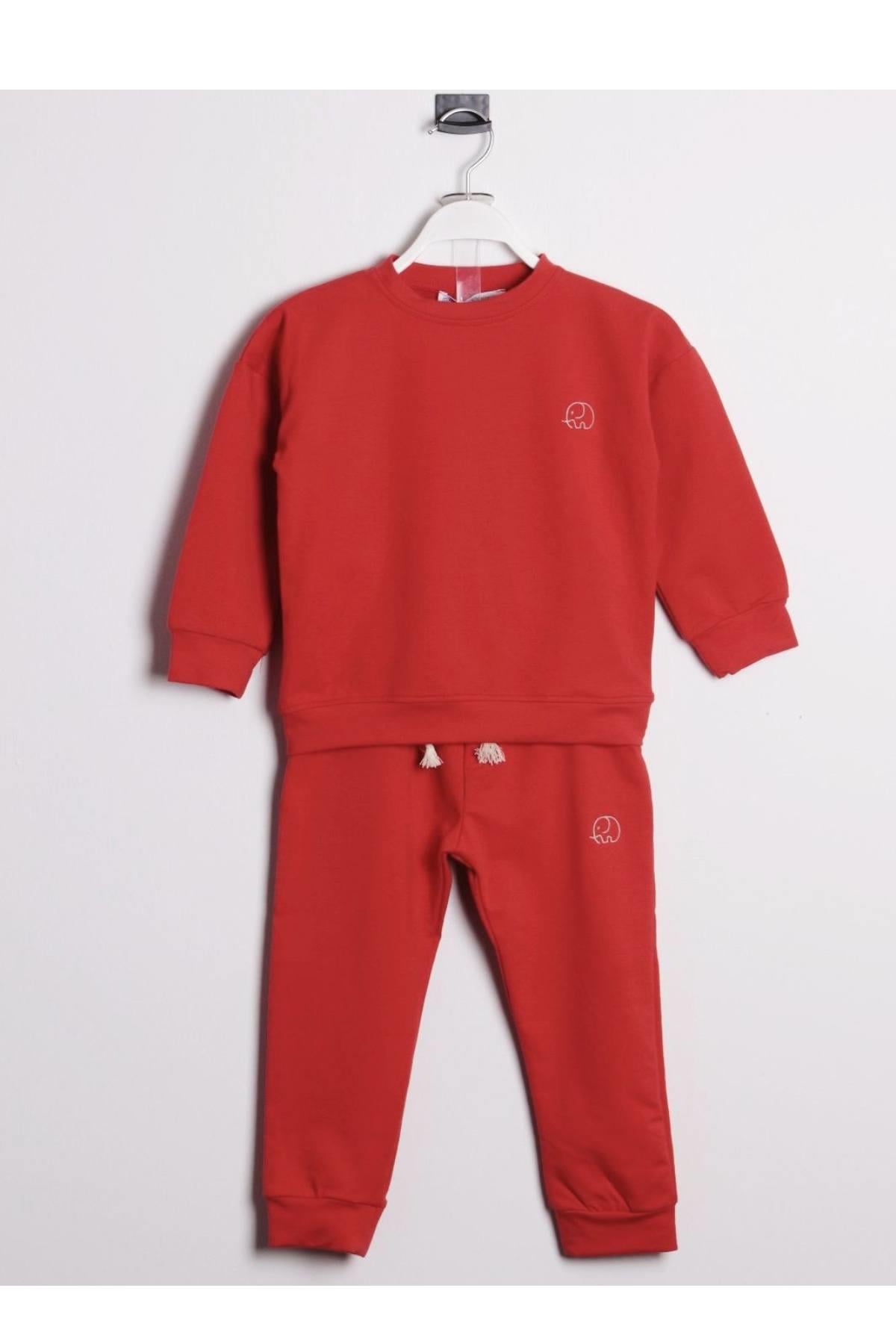 Baby Boy Çocuk 2'li Takım - Kırmızı