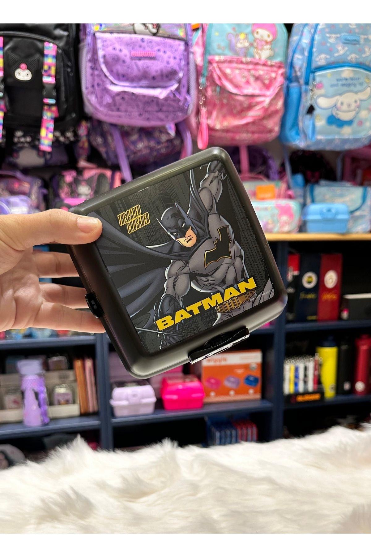 Batman 4 Bölmeli Beslenme Kabı - Lisanslı