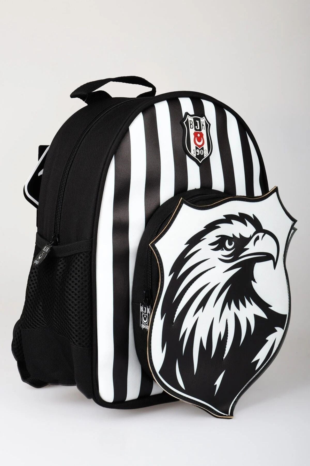 Beşiktaş Lisanslı Özel Tasarım 3D Kartal Küçük Boy Anaokul Çantası