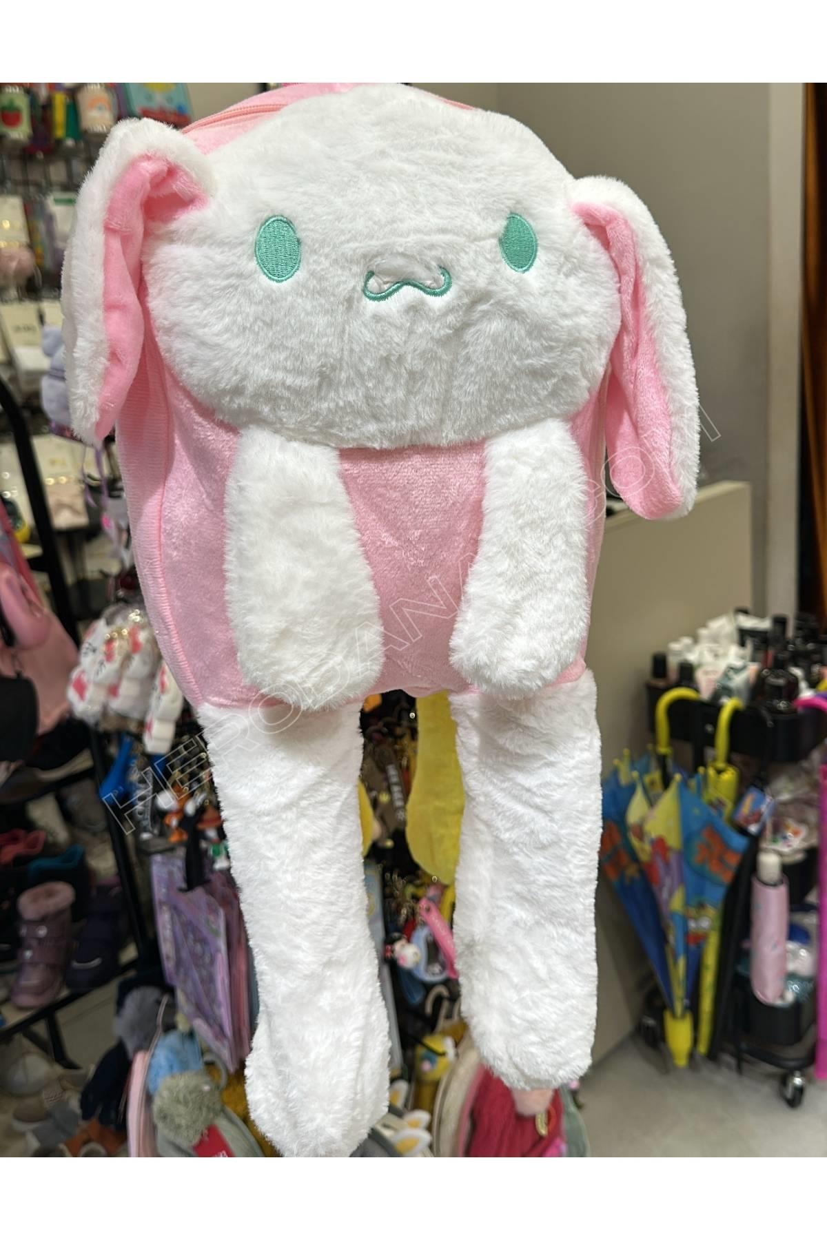 Cinnamoroll Işıklı Oynar Kulak Peluş Çanta