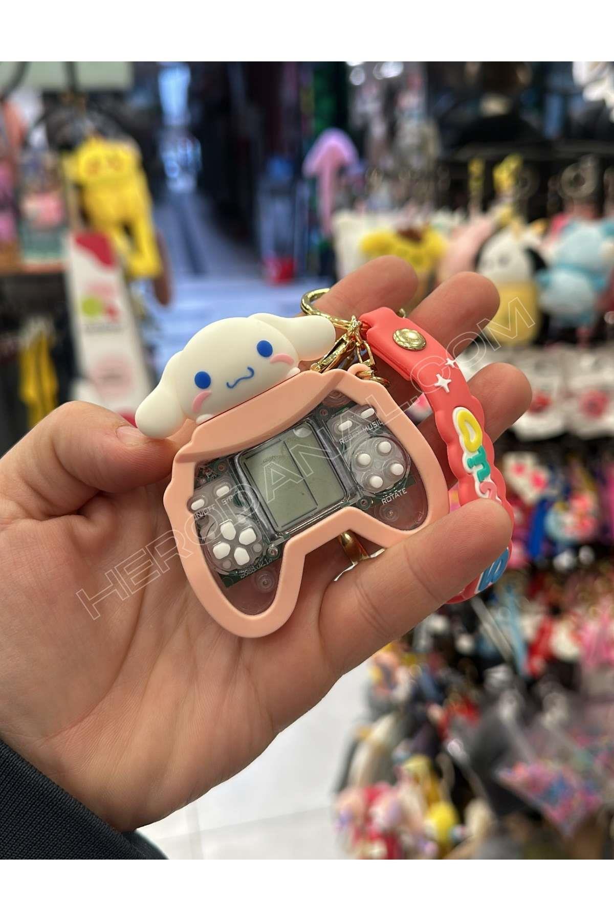 Cinnamoroll Tetris Oyunlu Joystick Anahtarlık 