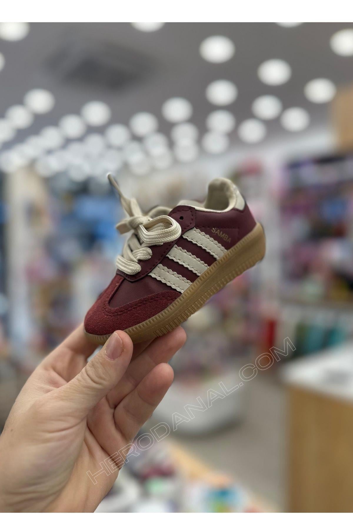 Çocuk Spor Ayakkabı Model 1 - Bordo