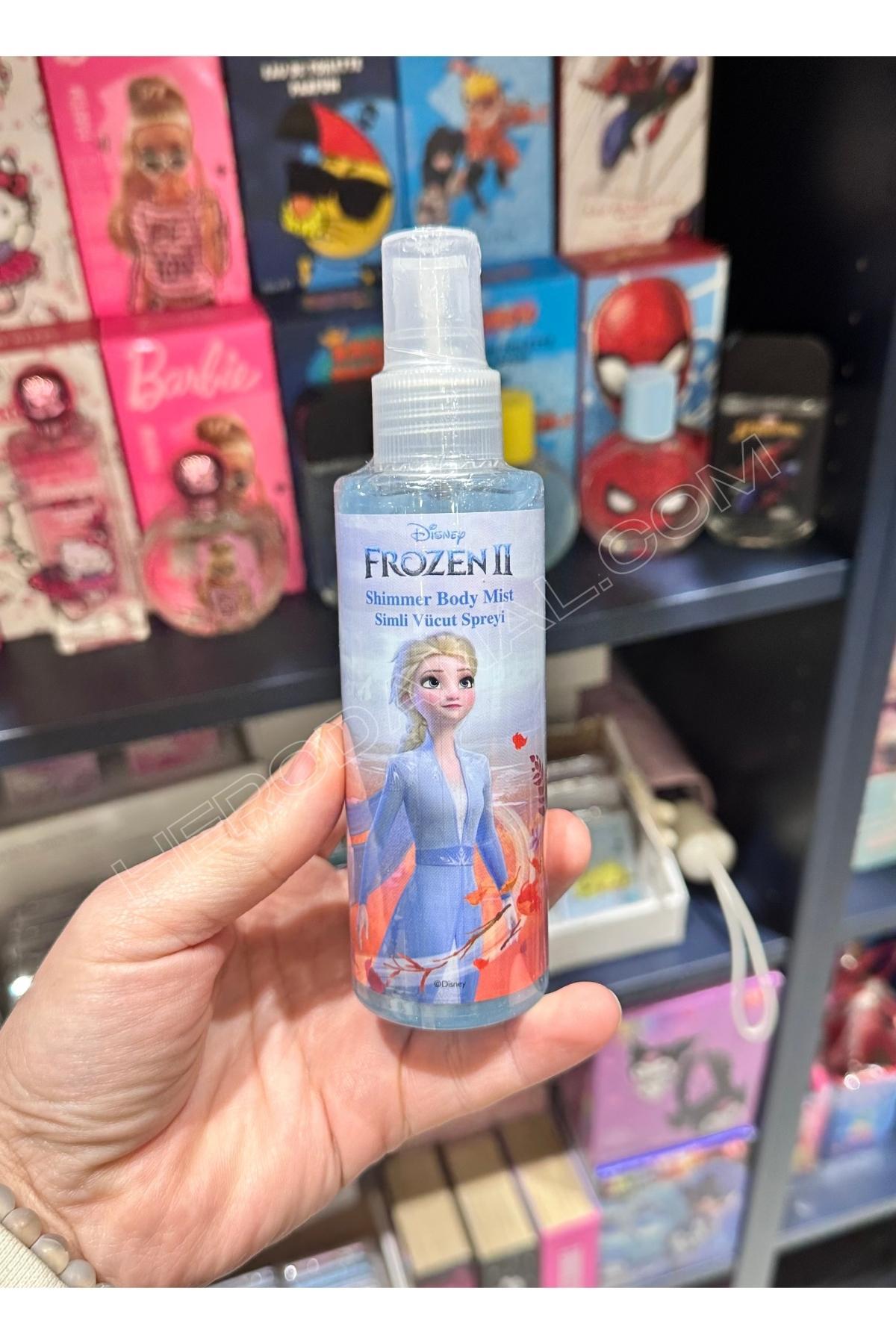 Disney Frozen II Çocuk Lisanslı Simli Vücut Spreyi 150 Ml