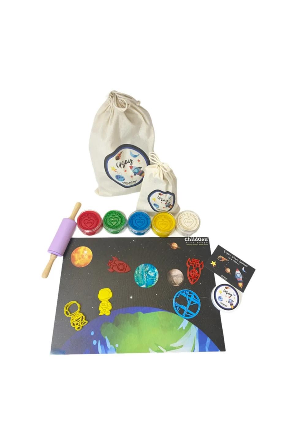 Doğal Oyun Hamurları Konsept Set - Uzay