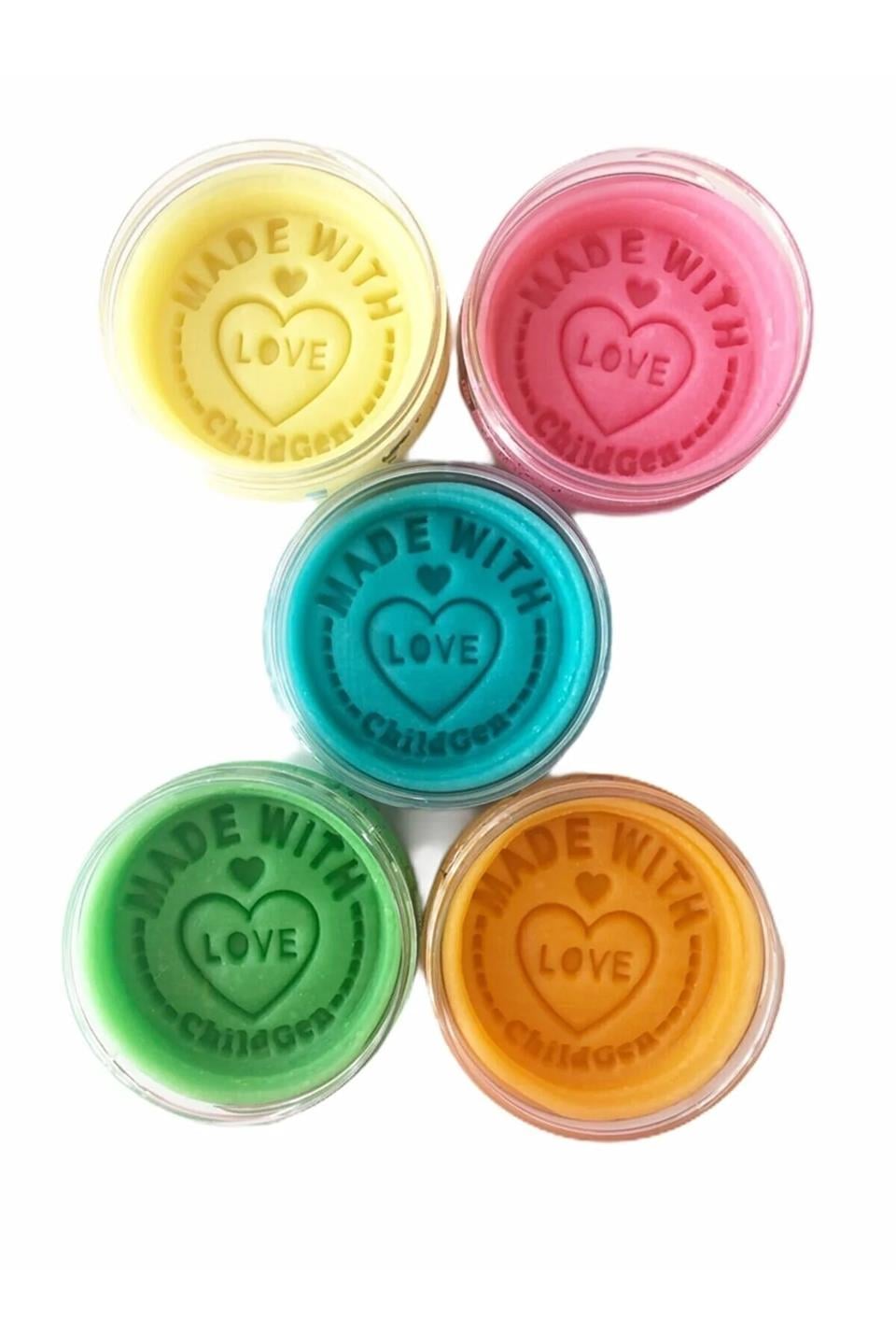 Doğal Oyun Hamuru 5'li Pastel Set 5x125gr