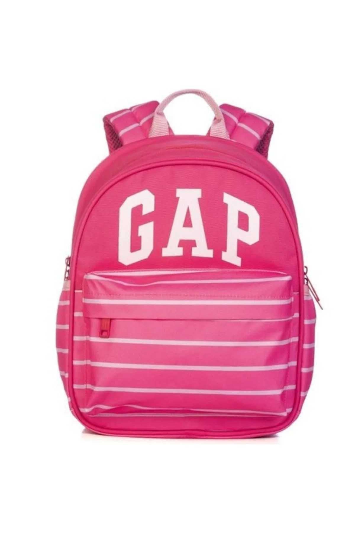 Gap Kıds Anaokul Sırt Çantası Pembe Çizgili