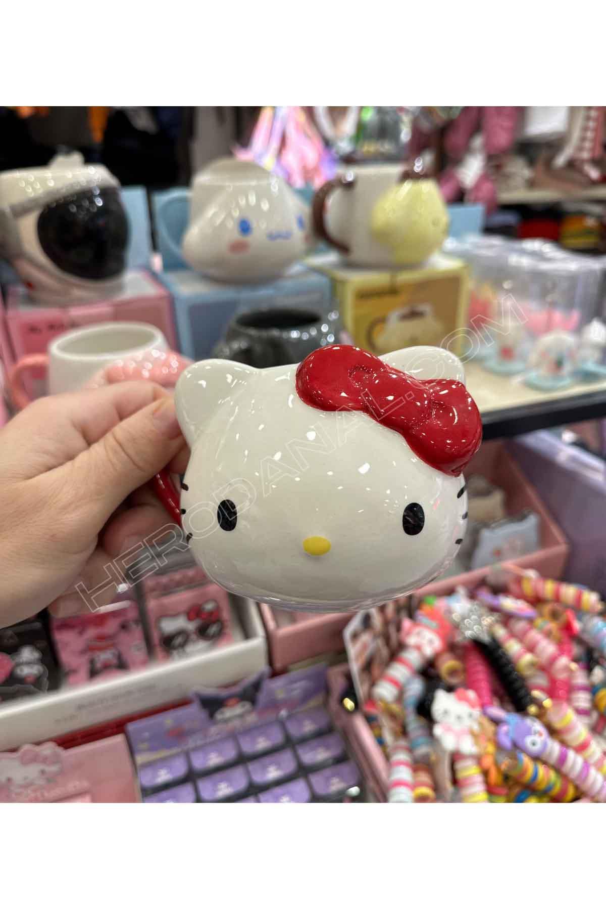 Hello Kitty 3D Tasarım Mug Kupa Bardak