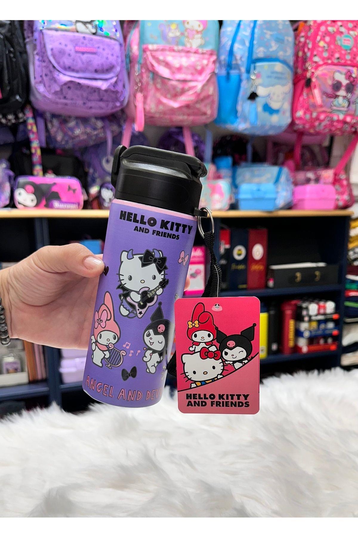 Hello Kitty And Friends Çelik Matara - Lisanslı