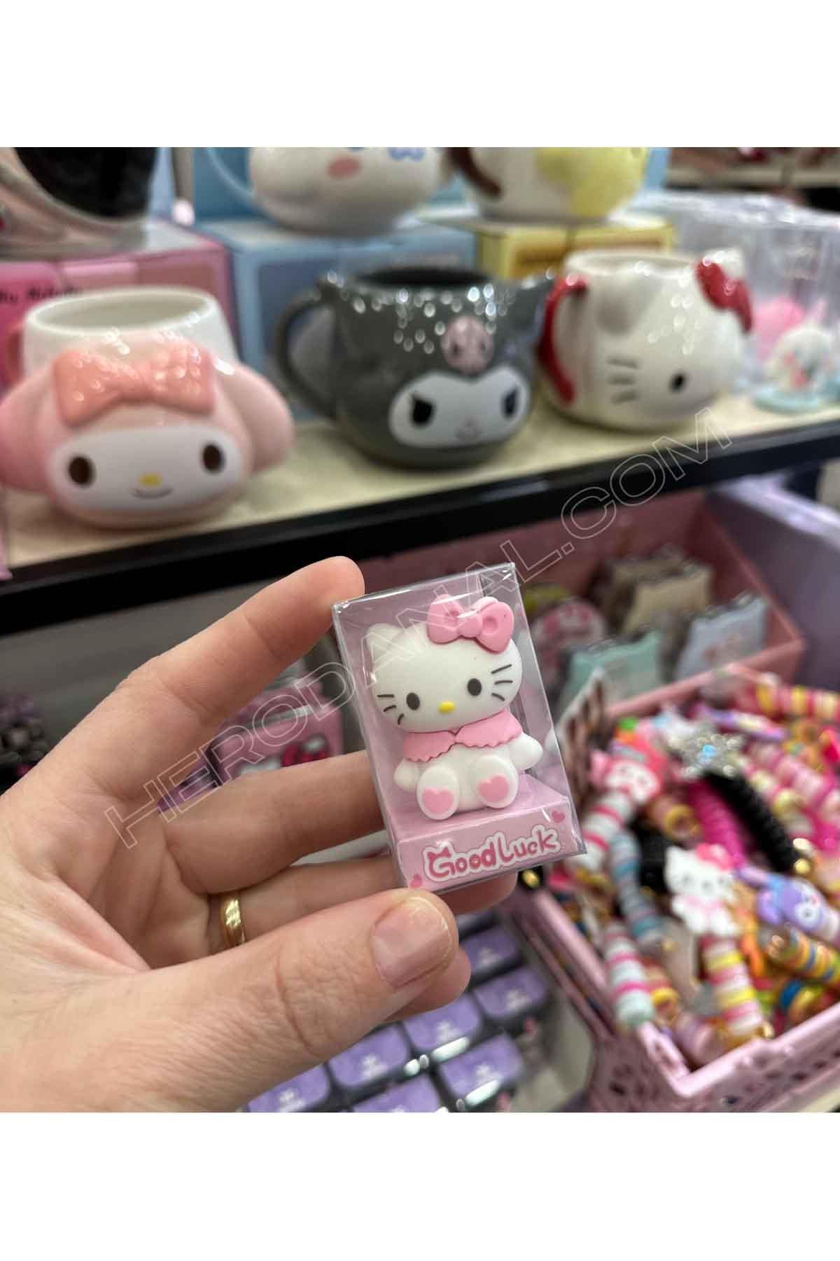 Hello Kitty Silikon Silgi Kalem Traş