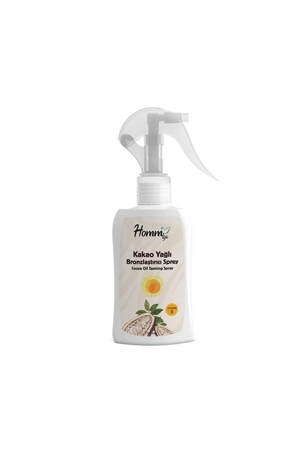 Homm Life Kakao Yağlı Bronzlaştırıcı Güneş Spreyi 150 ml