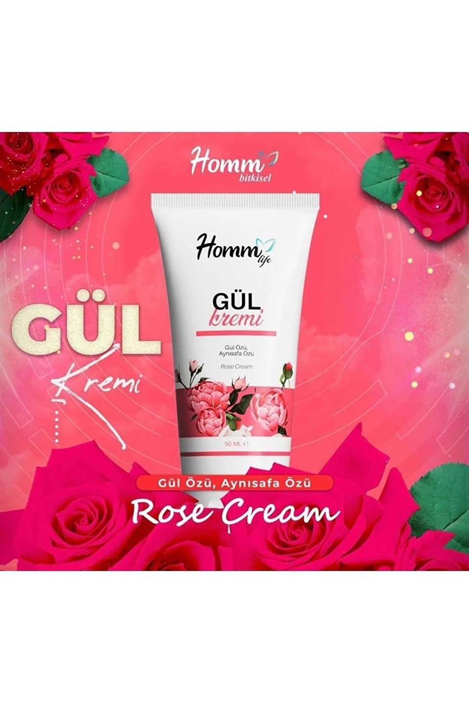 Homm Life Life Gül Kremi 50 Ml