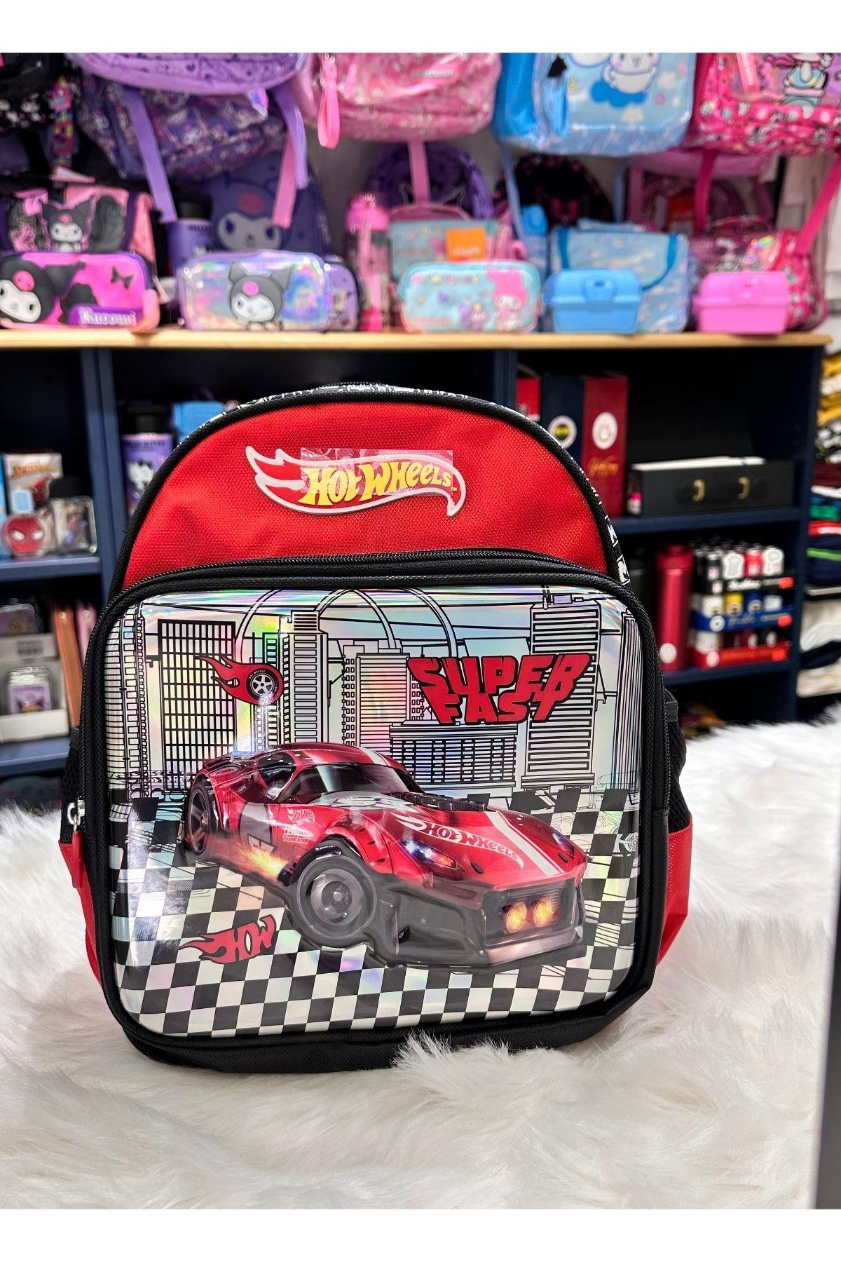 Hot Wheels Anaokul Çantası - Lisanslı
