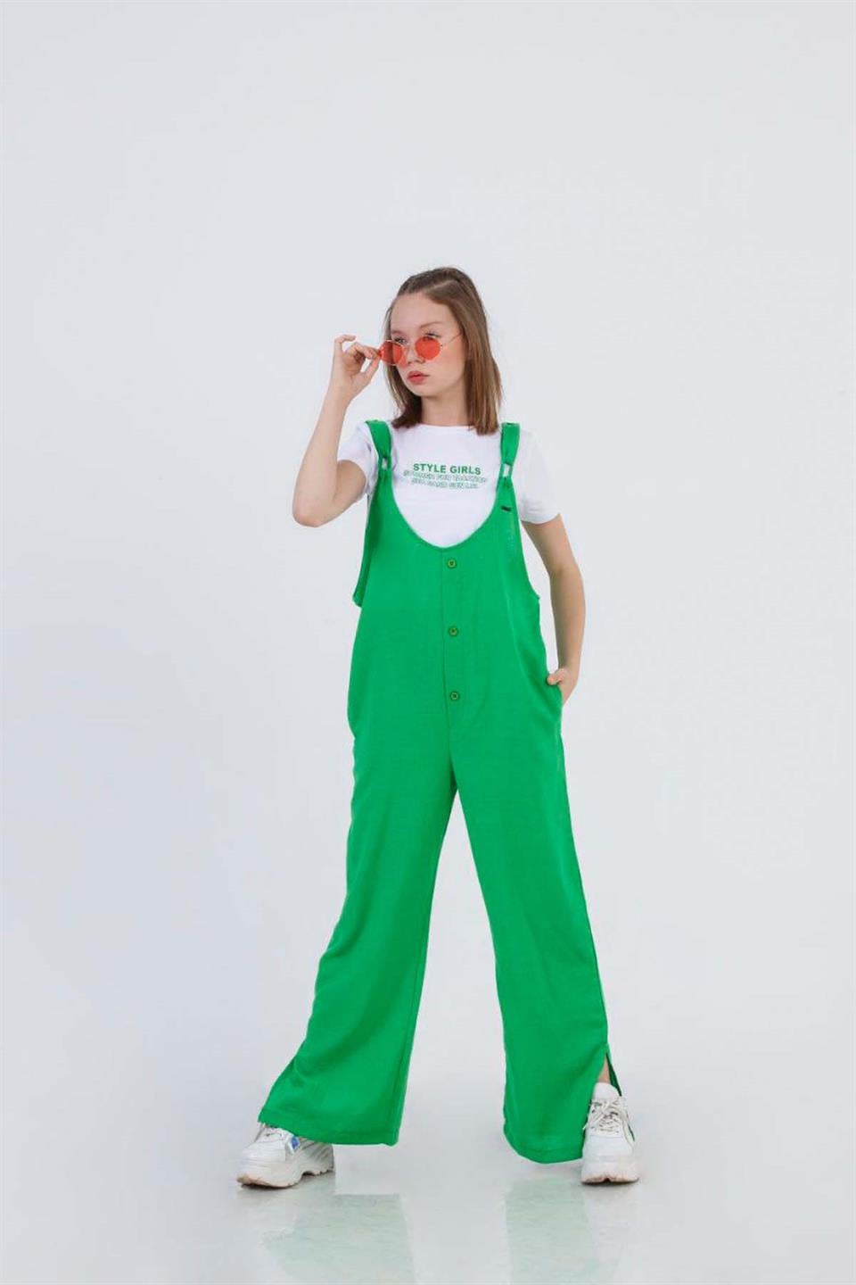 İçi Badili 0versize Çocuk Tulum