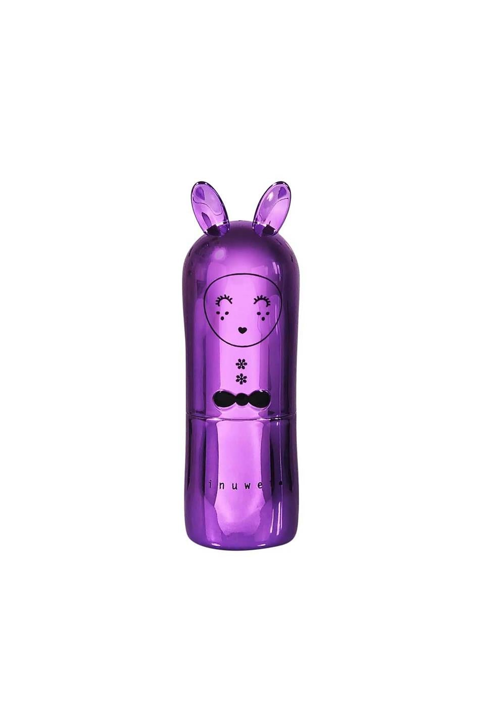İnuwet-Bunny Lipbalm Metal Purple