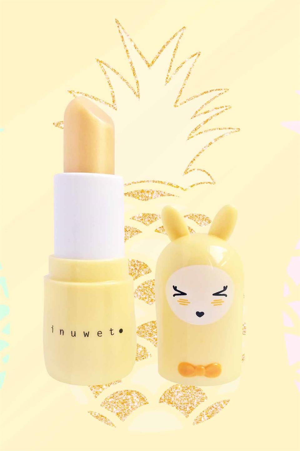 Inuwet Dudak Koruyucu Lip Balm Bunny Glitter Gold
