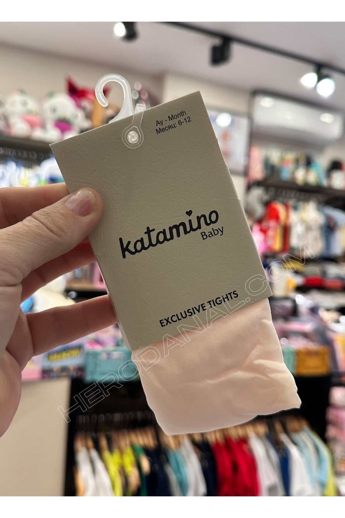 Kız Bebek Muz Kilotlu Çorap - 50 Den  - Pembe
