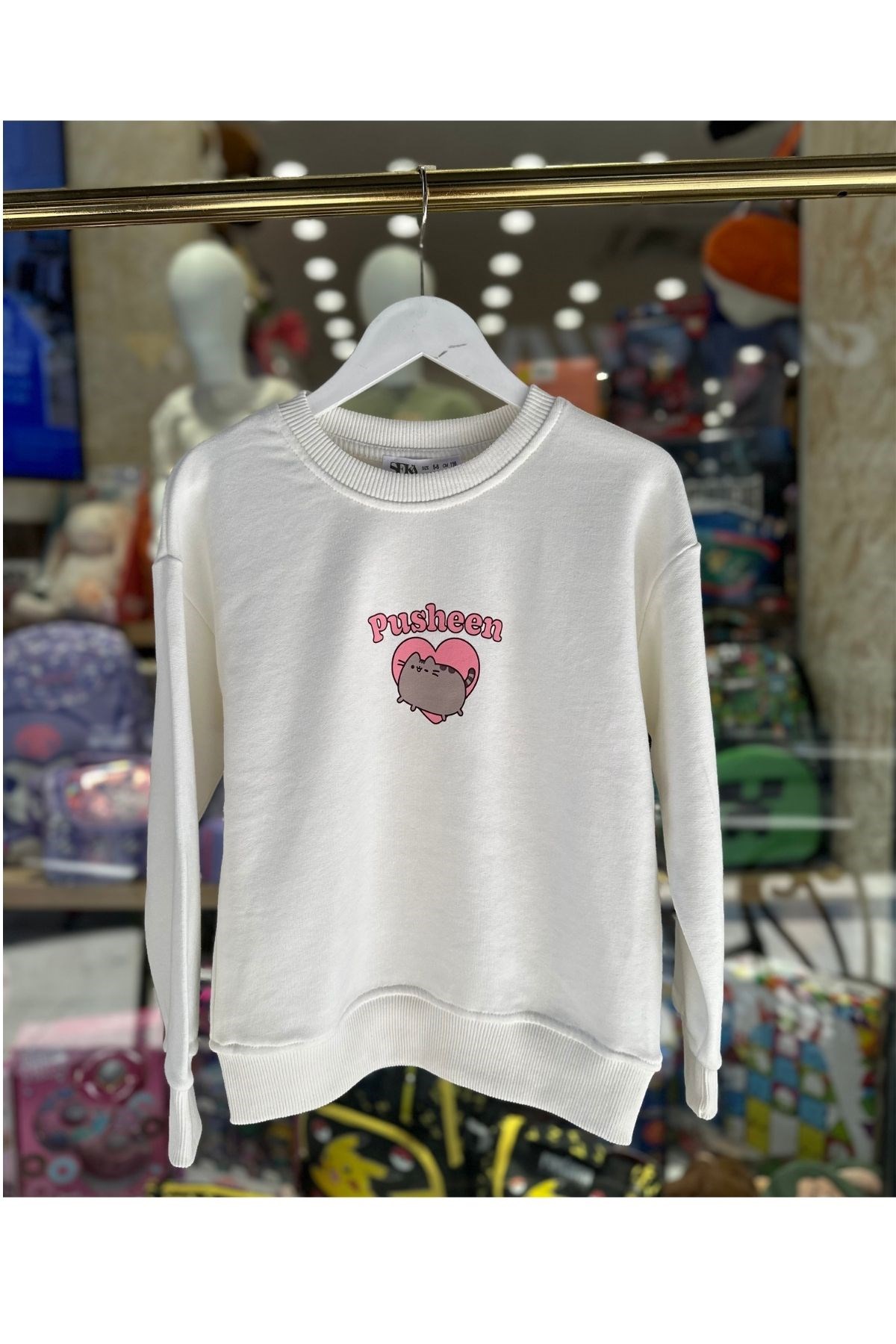 Kız Çocuk Baskılı Sweat - Model 03