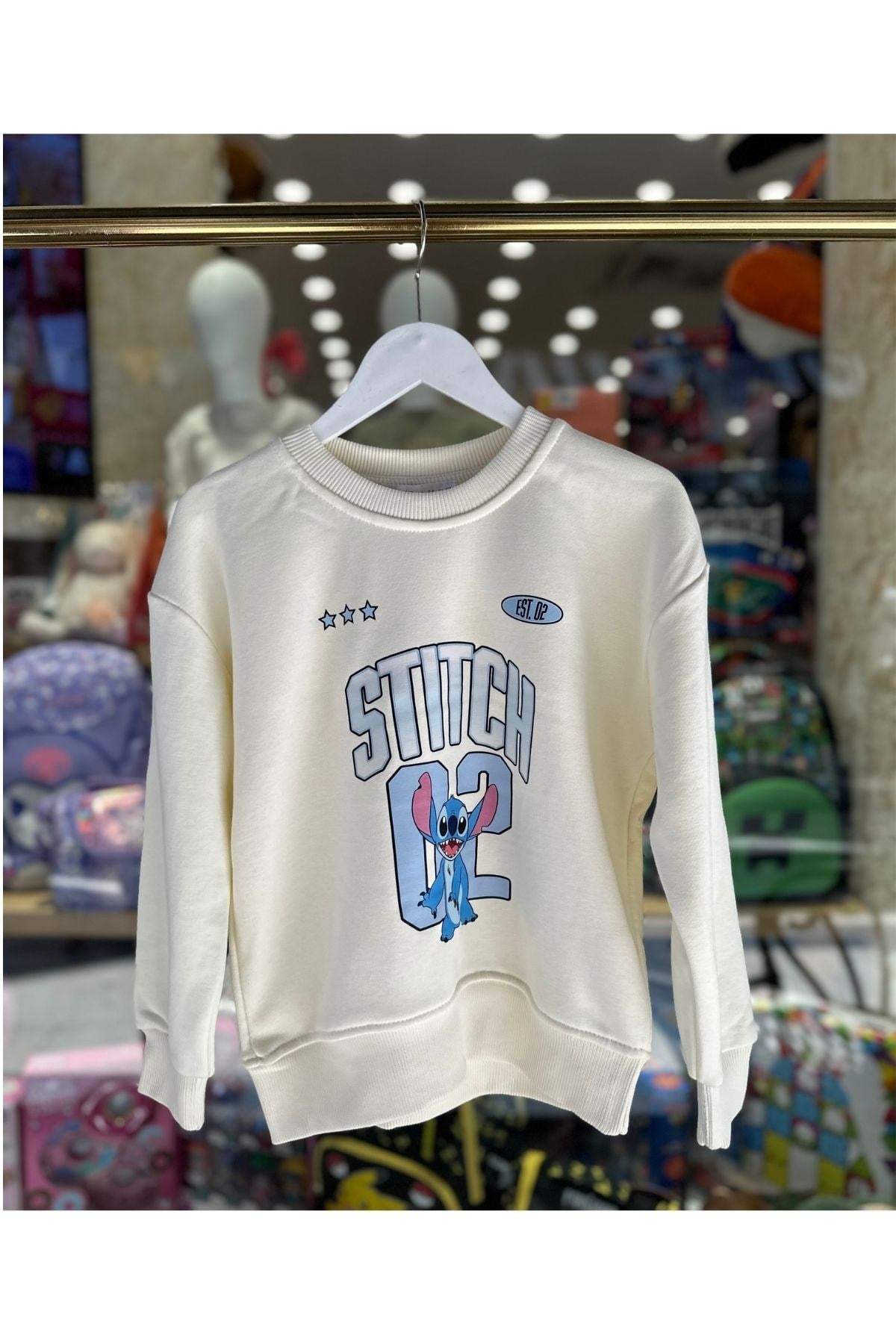 Kız Çocuk Tek Yüz Baskılı Sweat - Model 04