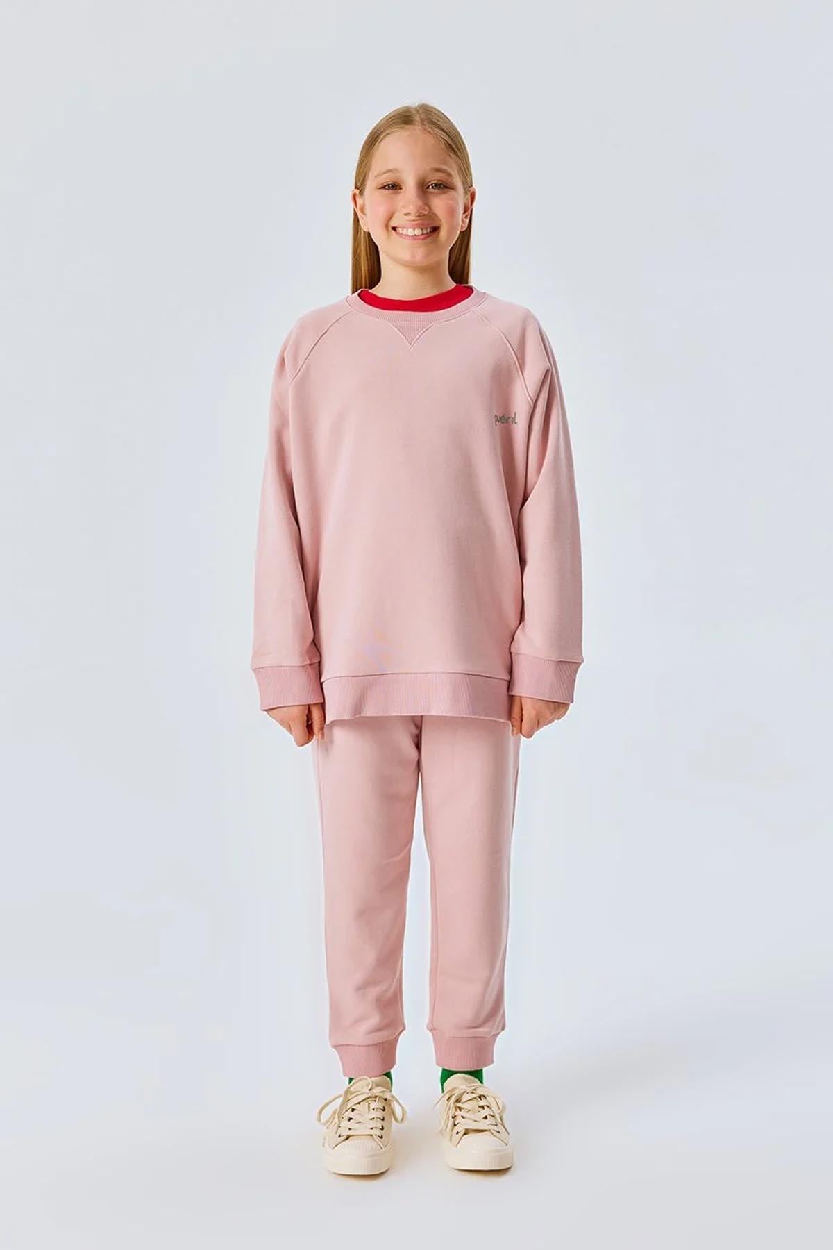 Klasik Çocuk Eşofman Takımı - Pembe