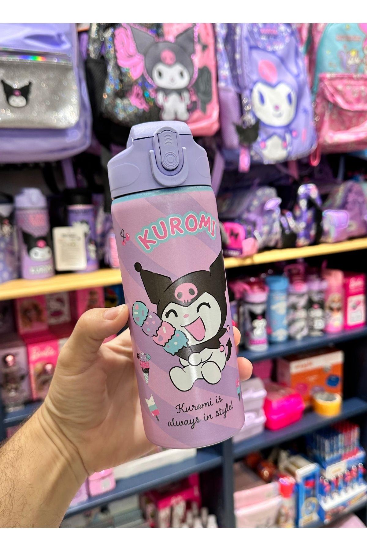 Kuromi Çelik Matara - Lisanslı - Model 4