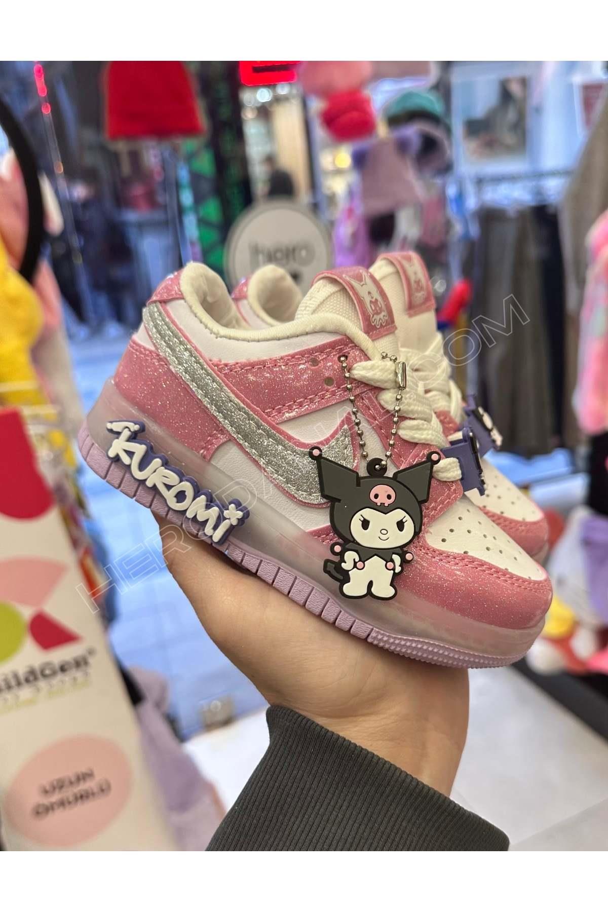 Kuromi Çocuk Spor Ayakkabı - Pembe