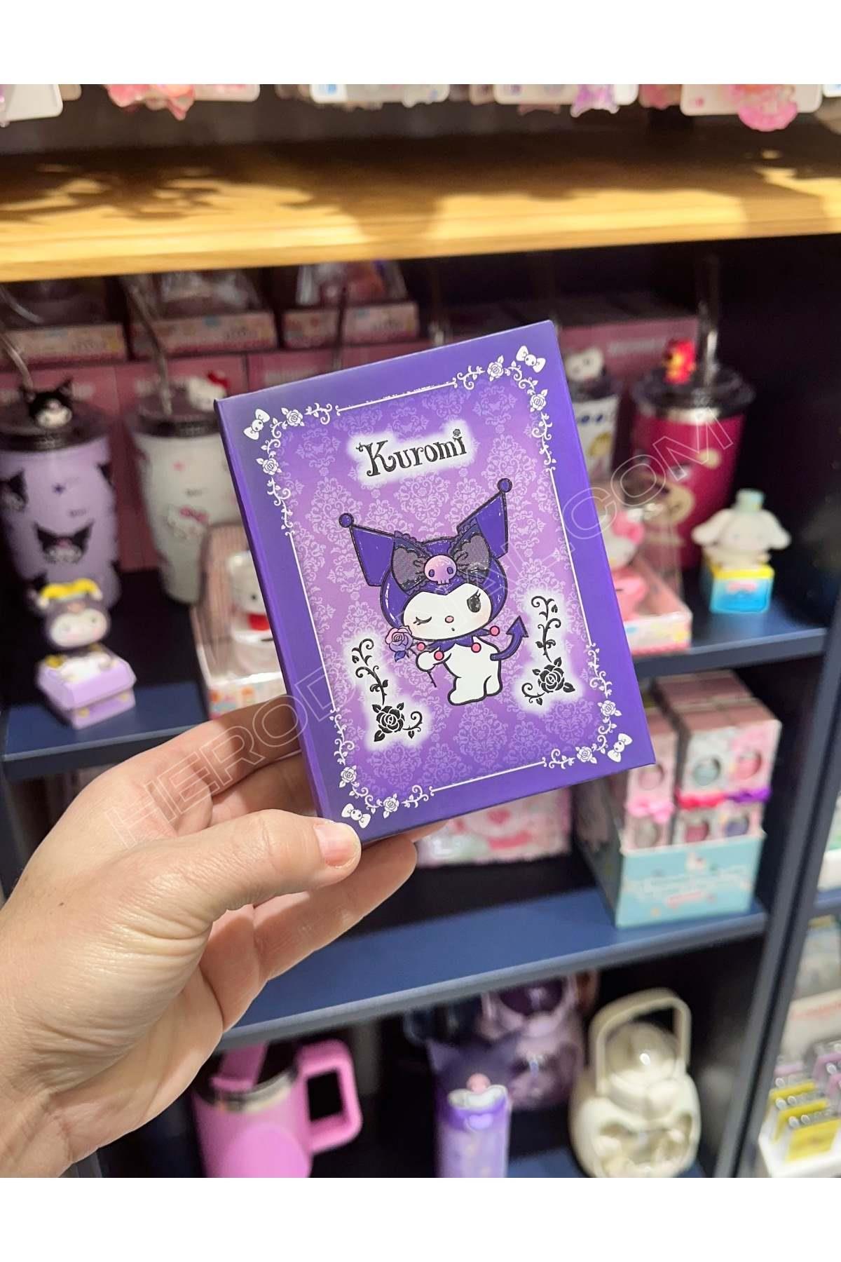 Kuromi Mini Kutu Kitap Görünümlü - Mor