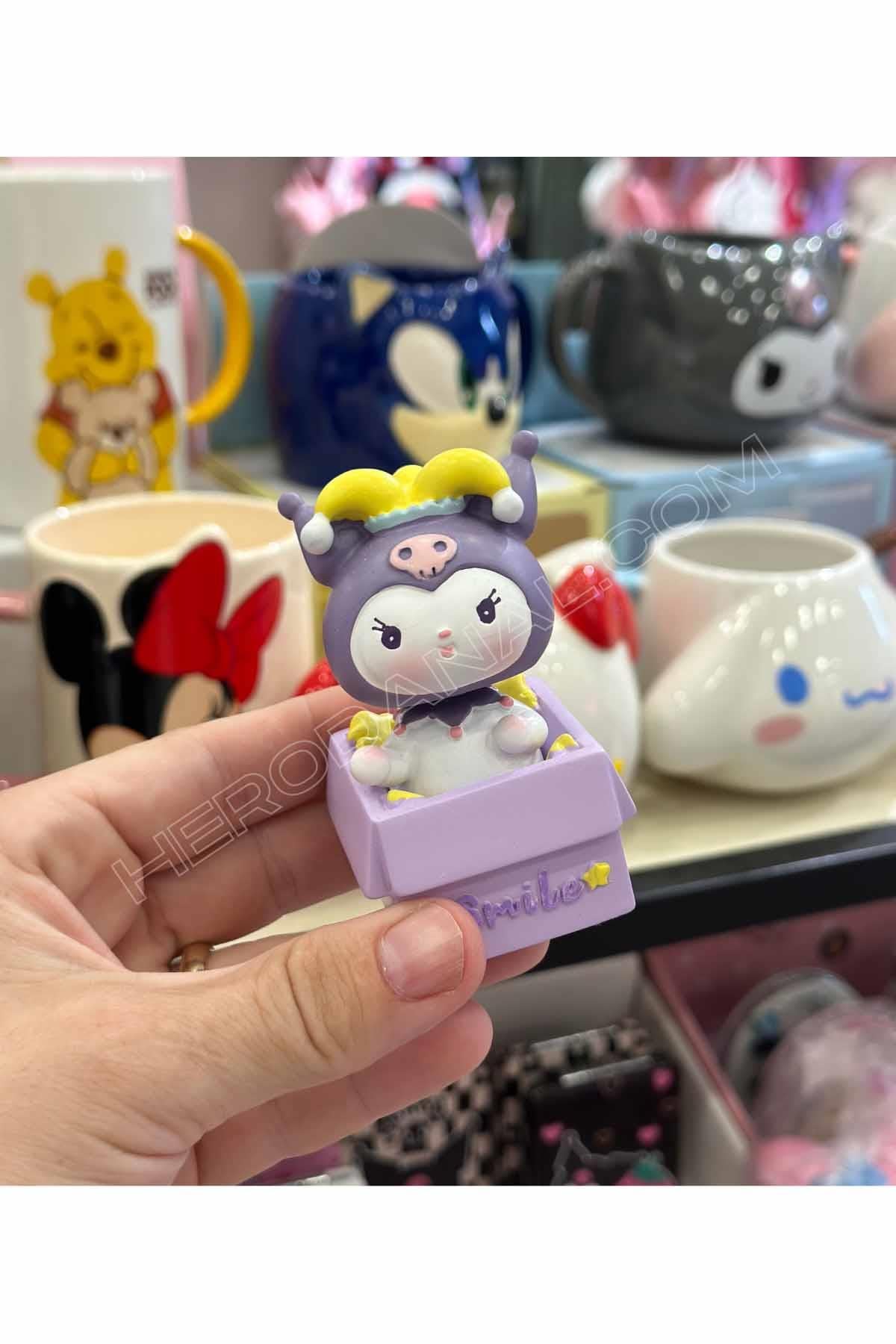 Kuromi Oynar Başlı Biblo