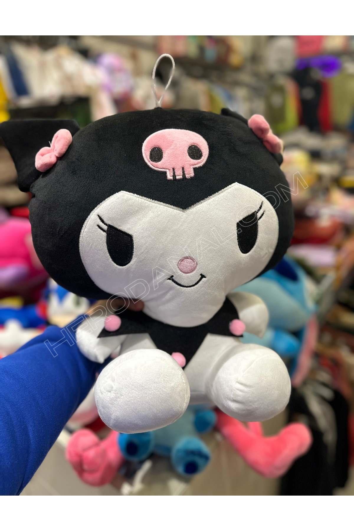 Kuromi Peluş Oyuncak - 45CM - Siyah