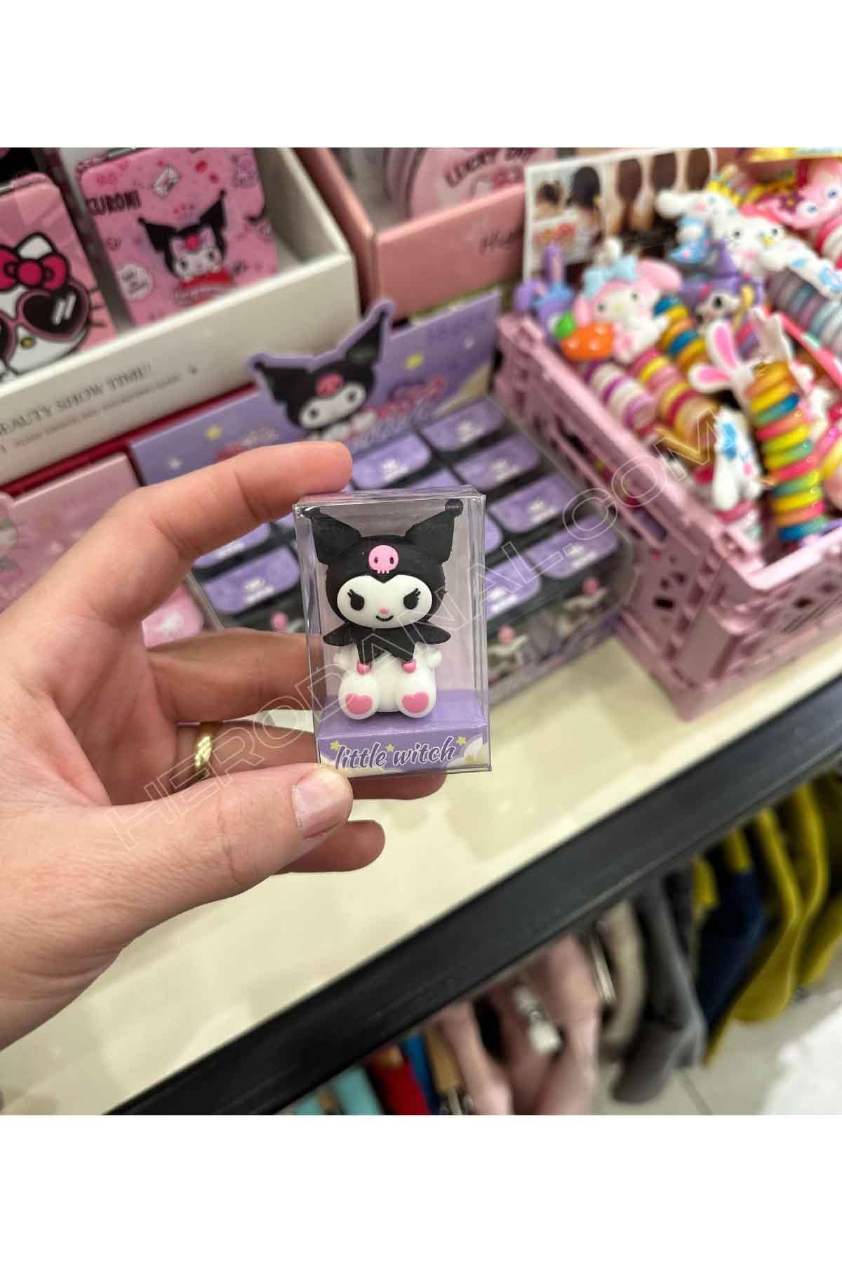 Kuromi Silikon Silgi Kalem Traş