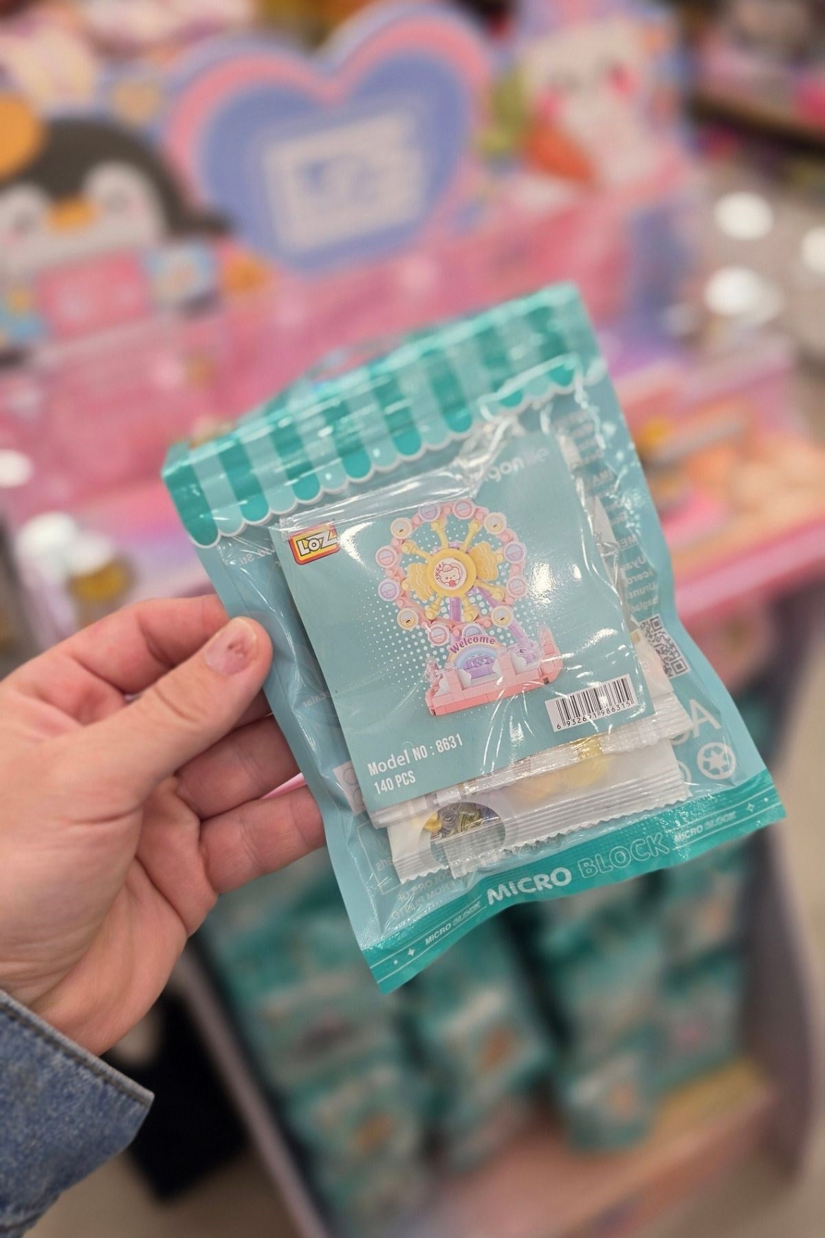 LOZ Blok Oyuncak Mini Poşet - Dönme Dolap Model 8631