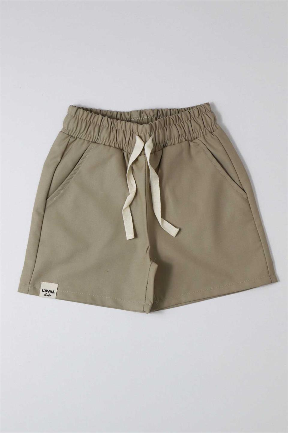 Marlow Gabardin Çocuk Şort