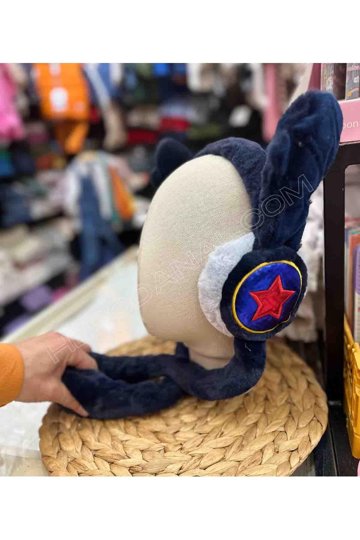 Marvel Oynar Sesli Peluş Kulaklık - Captain America